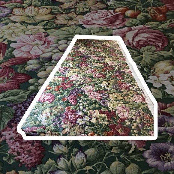 Kaufmann Floral Cotton Home Decor Fabric Design by Carole Watson 2.25 Yards - Picture 15 of 15